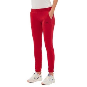 Slazenger Kevork Cepli Dar Paça Kırmızı Kadın Eşofman Altı