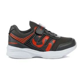Slazenger King Koyu Gri Turuncu Erkek Çocuk Sneaker Ayakkabı