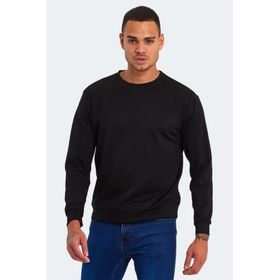 Slazenger Klaris I Siyah Erkek Sweatshirt