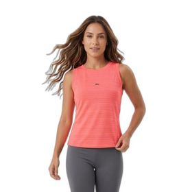 Slazenger KOREY Kadın Kolsuz Fuşya Tişört
