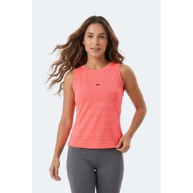 Slazenger KOREY Kadın Kolsuz Fuşya Tişört