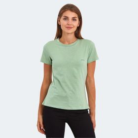 Slazenger Kornelı I Açık Yeşil Kadın T-shirt