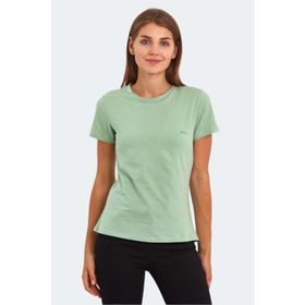 Slazenger Kornelı I Açık Yeşil Kadın T-shirt