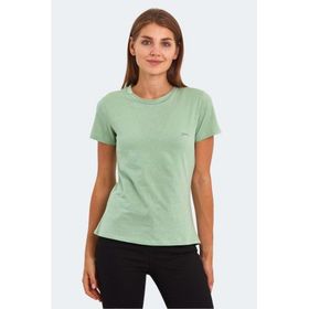 Slazenger Kornelı I Açık Yeşil Kadın T-shirt