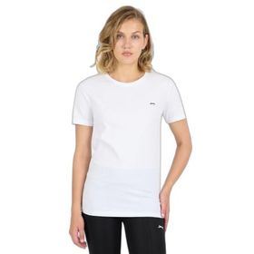 Slazenger KORNELI I Kadın Slim Fit Beyaz Tişört