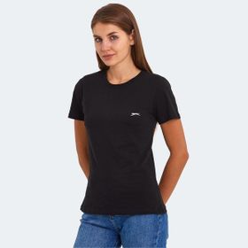 Slazenger Kornelı I Siyah Kadın T-shirt