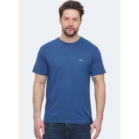 Slazenger KRATER İndigo Erkek Tişört