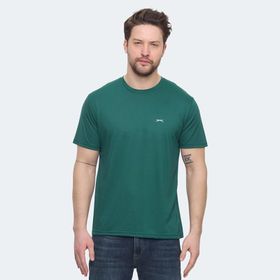 Slazenger KRATER Yeşil Erkek Tişört