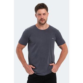 Slazenger Kresten Koyu Gri Erkek T-shirt