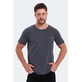 Slazenger Kresten Koyu Gri Erkek T-shirt