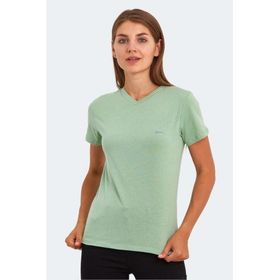 Slazenger Krısten I Açık Yeşil Kadın T-shirt
