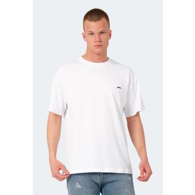 Slazenger Kulana Over Beyaz Erkek T-shirt