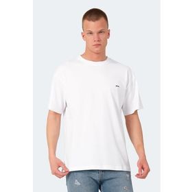 Slazenger Kulana Over Beyaz Erkek T-shirt