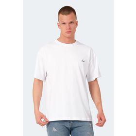 Slazenger Kulana Over Beyaz Erkek T-shirt