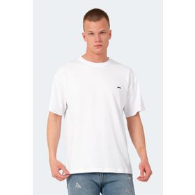 Slazenger Kulana Over Beyaz Erkek T-shirt