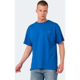 Slazenger Kulana Over Saks Mavi Erkek T-shirt
