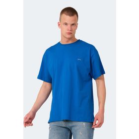 Slazenger Kulana Over Saks Mavi Erkek T-shirt