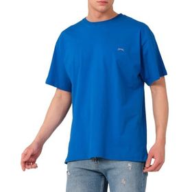 Slazenger Kulana Over Saks Mavi Erkek T-shirt