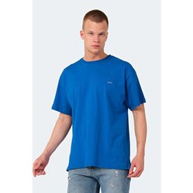 Slazenger Kulana Over Saks Mavi Erkek T-shirt
