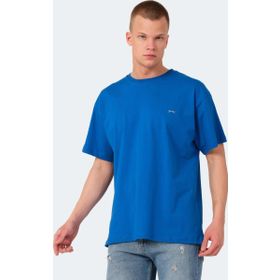 Slazenger Kulana Over Saks Mavi Erkek T-shirt