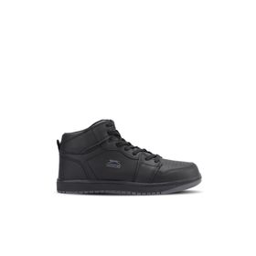 Slazenger Labor High Siyah Siyah Sneaker Kadın Ayakkabı