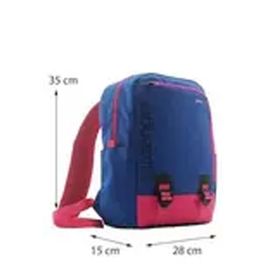 Slazenger Lisanslı İlkokul Mavi Pembe Okul Çantası