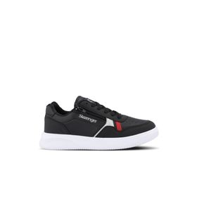 Slazenger Majorıty I Siyah/Beyaz Erkek Sneaker Ayakkabı