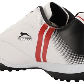 Slazenger MARK HS Siyah Beyaz Futbol Erkek Krampon Ayakkabı