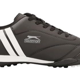 Slazenger MARK HS Siyah Beyaz Futbol Erkek Krampon Ayakkabı