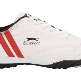 Slazenger MARK HS Siyah Beyaz Futbol Erkek Krampon Ayakkabı