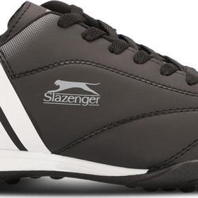 Slazenger MARK HS Siyah Beyaz Futbol Erkek Krampon Ayakkabı