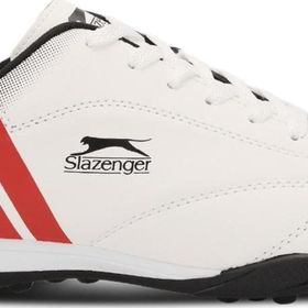 Slazenger MARK HS Siyah Beyaz Futbol Erkek Krampon Ayakkabı