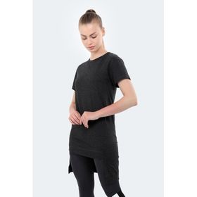 Slazenger Minato Koyu Gri Kadın T-shirt