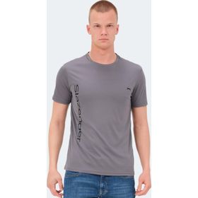 Slazenger Nekane IN Koyu Gri Erkek T-shirt