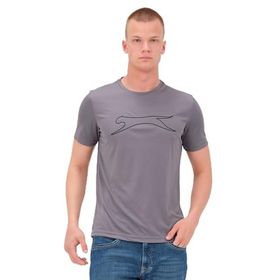 Slazenger Nelle In Koyu Gri Erkek Tişört
