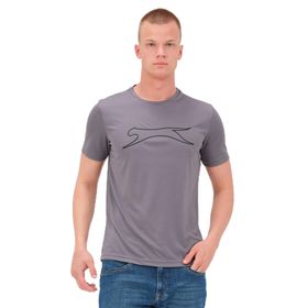 Slazenger Nelle In Koyu Gri Erkek Tişört