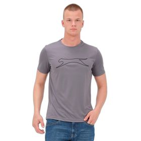 Slazenger Nelle In Koyu Gri Erkek Tişört