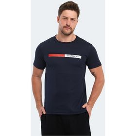 Slazenger Nels Lacivert Erkek T-shirt