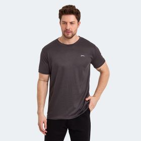 Slazenger Odalıs Koyu Gri Erkek T-shirt