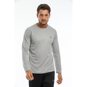 Slazenger Odin Gri Erkek T-shirt