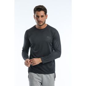 Slazenger Odin Koyu Gri Erkek T-shirt
