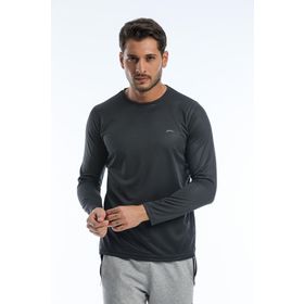 Slazenger Odin Koyu Gri Erkek T-shirt