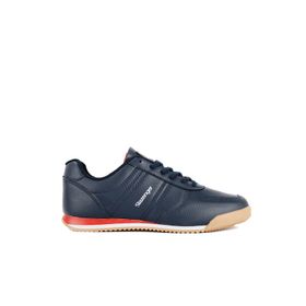 Slazenger Officer I Beyaz Lacivert Erkek Sneaker Ayakkabı