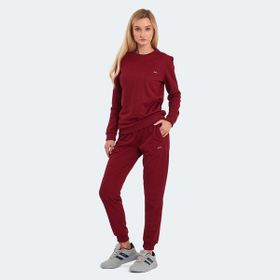 Slazenger Olinda Ktn Bordo Kadın Eşofman Takım