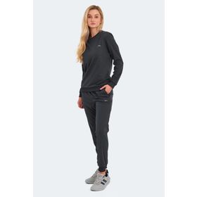 Slazenger Olında Ktn Koyu Gri Kadın Eşofman Takım