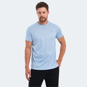Slazenger Omar Ktn Açık Mavi Erkek T-shirt