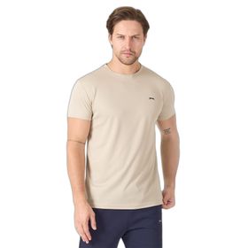 Slazenger OMAR KTN Erkek Ekru Tişört