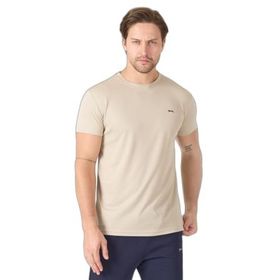 Slazenger OMAR KTN Erkek Ekru Tişört