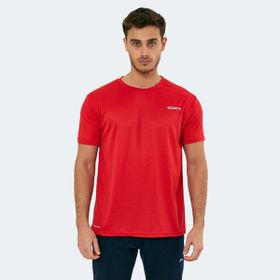 Slazenger Omar Ktn Kırmızı Erkek T-shirt