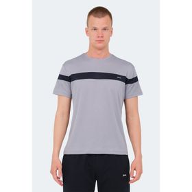 Slazenger Omiq Gri Erkek T-shirt
